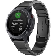 TECH-PROTECT Remen Steelband za Garmin Fenix 5/6/6 Pro/7, crni