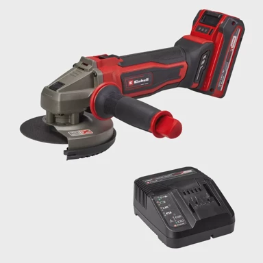 EINHELL Akumulatorska kutna brusilica TE-AG 18/125-2 Li, 1 × 4,0 Ah