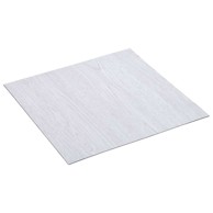 Samoljepljive PVC pločice za pod 30,5 x 30,5 cm, bijele, 20 kom