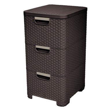 CURVER Plastični nizak kupaonski ormarić, 33x60