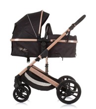 CHIPOLINO Dječja kolica Amore 3u1 - Obsidian