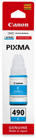 CANON Tinta za printer GI-490 (c), cyan