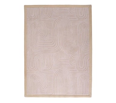 Mekani dječji tepih oblak s dizajnom, zen vrt 200 x 150 x 2,5 cm