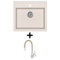 SHR Sudoper Quadro SQQ100-W + SHR Flexy, bež