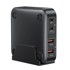 UNITEK Punjač, P1228ABK01-EU, GaN mrežni, 70W, 2x USB-C, 2x USB-A, crni