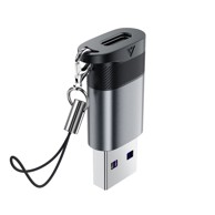 ACEFAST J8 USB-C na USB-A adapter, sivi