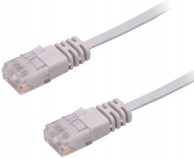 MICROCONNECT U/UTP CAT6 1 m sivi ravni, v