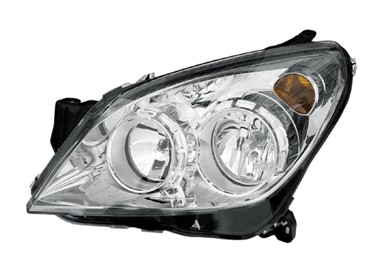 HELLA Far OPEL ASTRA H lijevi 07- H7/H1 krom , GTC 1EG 270 370-611