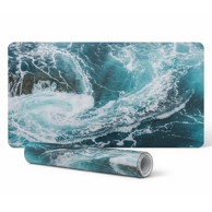 Gaming podloga za stol, oceanski vrtlog, 120 x 60 cm