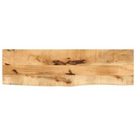 Stolna ploča 110x30x2,5 cm masivno drvo manga sa živim rubom