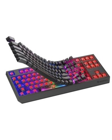 GENESIS Gaming tipkovnica Thor 230 TKL, USB + RF Wireless + Bluetooth, QWERTY, siva