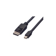 ROLINE Kabel DisplayPort 1.1 na Mini DP, 5 m, crni