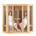 VEVOR Sauna soba WJ-003, 1500x1500x1907 mm, drvena