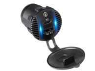 BLOW Montažni auto punjač M18B USB-A + USB-C
