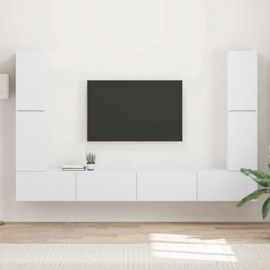 TV ormarić set 4 kom, bijeli