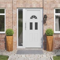 Tegla 2 komada 30 x 30 x 75 cm, rđa 