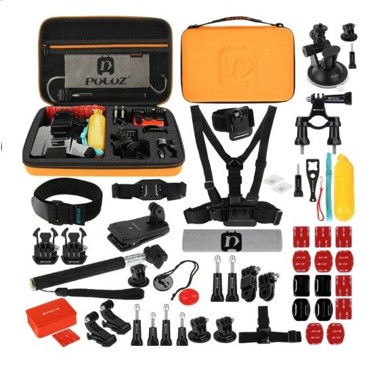 PULUZ Set s dodacima za sportske kamere PKT26 53 u 1