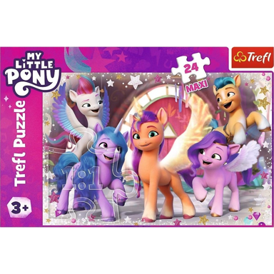 TREFL Puzzle 14355, 24 kom., crtići