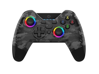 GIOTECK Kontroler WX4+, bežični, RGB, crna kamuflaža
