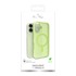 PURO Silikonska maskica MagSafe, iPhone 17, prozirno zelena