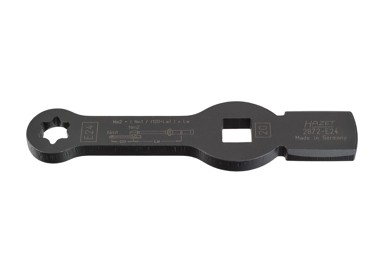 HAZET Ključ udarni, 24 mm e-profil s prihvatom za 3/4, 2872-E24