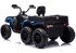 Vozilo na akumulator JC606 Quad ATV 6 kotača 24V 4x4 s prikolicom, plava
