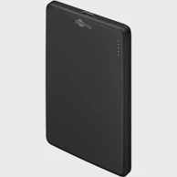 GOOBAY Powerbank prijenosni punjač, 5000 mAh, magnetski, bežični, USB-C, crni