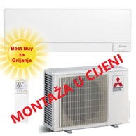 MITSUBISHI Klima uređaj MSZ-AY42VGKP/MUZ-AY42VG, 4.2 kW