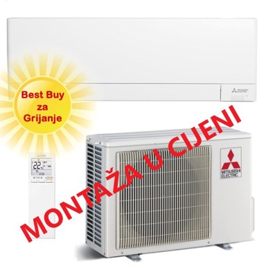MITSUBISHI Klima uređaj MSZ-AY42VGKP/MUZ-AY42VG, 4.2 kW