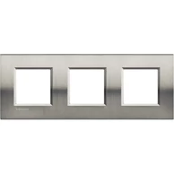 BTICINO Living light pokrovni okvir 2+2+2m 71mm brušeni čelik lna4802m3acs