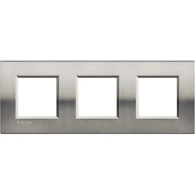 BTICINO Living light pokrovni okvir 2+2+2m 71mm brušeni čelik lna4802m3acs