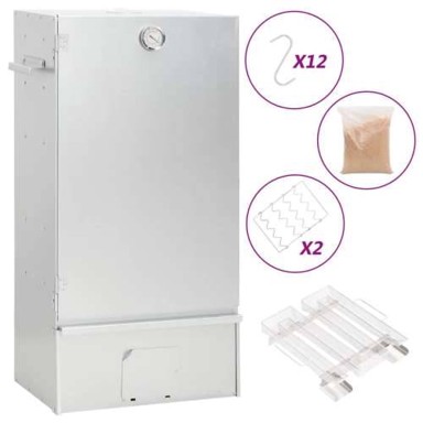 Pećnica s pušnicom, generator hladnog dima, pocinčani čelik