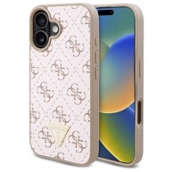 Guess New 4G Triangle maskica za iPhone 16 Plus, bijela