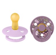 BIBS Duda varalica Liberty Colour, okrugla, ljubičasta/plava (vel. 2)