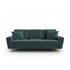 COSMOPOLITAN DESIGN Petrolej zelena baršunasti sklopiva/s prostorom za odlaganje sofa 235 cm Kyoto, 235x100x88 cm