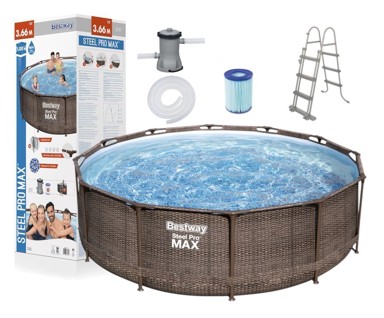 BESTWAY Montažni bazen 366 × 100 cm 56709