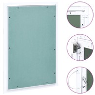 Pristupna ploča s aluminijskim okvirom 300x600 mm