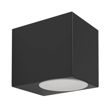Vanjska zidna lampa, 1xGU10, 4,6W, 400 lm, IP44, Jabaga, 900275, crna