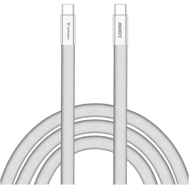 VERBATIM USB kabel USB 2.0 1,2 m USB C 0,48 Gbit/s 100 W, bijelo