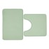 CATHERINE LANSFIELD Svijetlo zelene kupaonske prostirke u setu 2 kom za WC 50x80 cm Anti-Bacterial