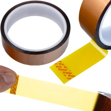 ROSFIX Kapton traka, 30 mm x 30 m, 0,05 mm, do 240 °C