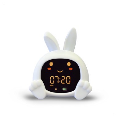 ZAZU Noćna svjetiljka Sleep Trainer Sarah 1114, zec, noćno svjetlo i umirujući zvukovi