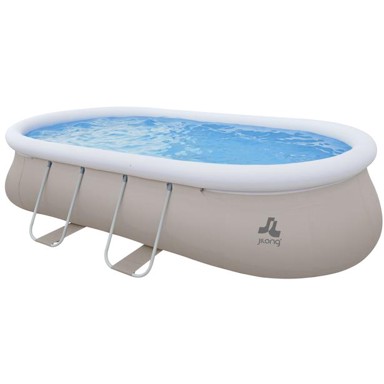 AVENLI Montažni bazen ovalni 540x304x106 cm + filter pumpa