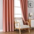 Zavjese baršunaste zamračujuće set 2 kom 132 x 245 cm, ružičaste