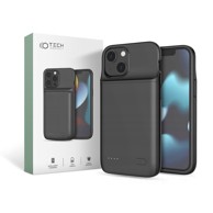 TECH-PROTECT Powercase maskica s integriranom baterijom 4700mAh za iPhone 12 Mini/13 Mini Crna