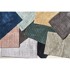 ZONE Sivo-smeđa pamučna kupaonica prostirka 80 x 50 cm Tiles