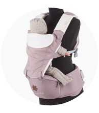 CHIPOLINO Nosiljka Hip Star, roza