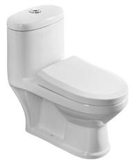 AQUALINE WC kombinacija Dječja, bijela keramika, donji/stražnji ispust