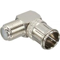 INLINE Adapter za promjenu tipa priključka kabela 69923 W F, srebrni