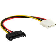 INLINE SATA kabel 29669A 15-pin, 0,3 m, višebojni